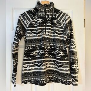 Eddie Bauer half zip fleece top